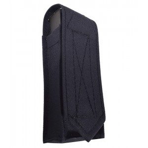 Molle Pistol Magazine Pouch with Kydex Insert and Strap Over the Top - Single or Double Stack 9mm .40 .45 cal Pistol Magazine Holster 